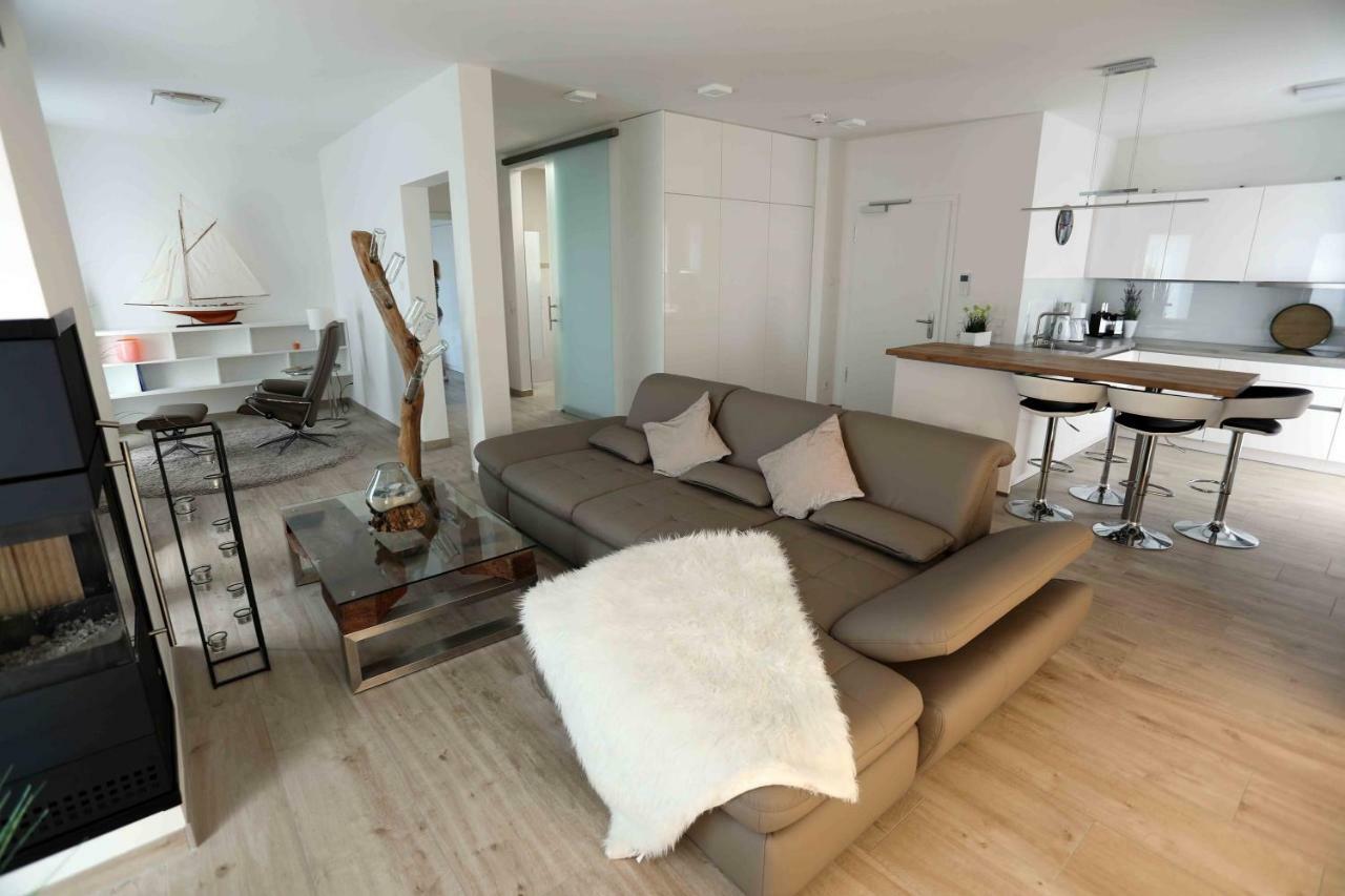 Penthousewohnung Kapkieker Glowe Bagian luar foto